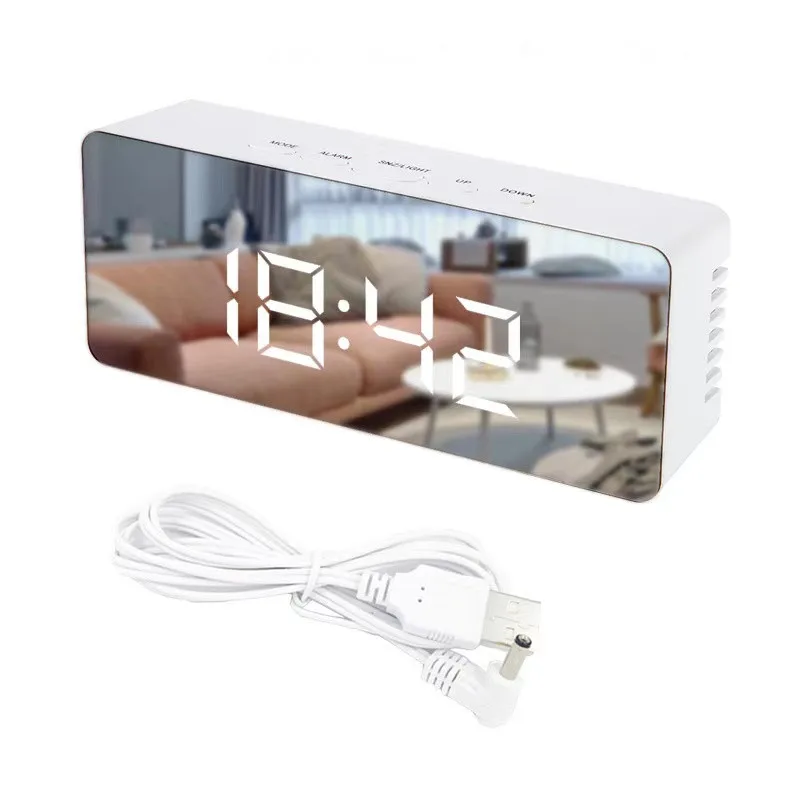 MXiiXM Smart Alarm Clock for Bedroom, Radio Digital Alarm Clock with USB/AAA Powered Electronic Easy Snooze Desktop Clocks
MXiiXM Smart Alarm Clock for Bedroom, Radio Digital Alarm Clock with USB/AAA Powered Electronic Easy Snooze Desktop Clocks