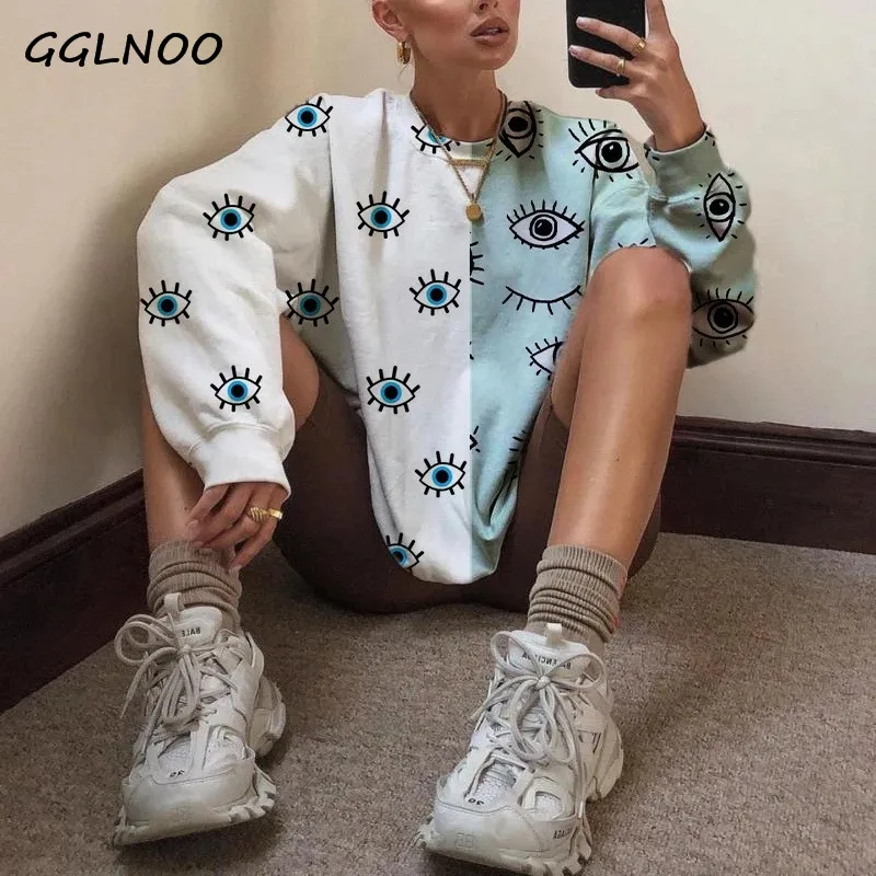 GGLNOO Printed Sweatshirt Women Kawaii Tie Dye Streetwear Female Tops Winter Autumn Stylish Teens Korean Graphic Hoodies Girls
GGLNOO Printed Sweatshirt Women Kawaii Tie Dye Streetwear Female Tops Winter Autumn Stylish Teens Korean Graphic Hoodies Girls