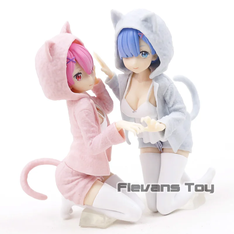 Коллекционная модель из ПВХ Re Zero Rem и Ram Nyanko Mode Ichiban kuji
Коллекционная модель из ПВХ Re Zero Rem и Ram Nyanko Mode Ichiban kuji