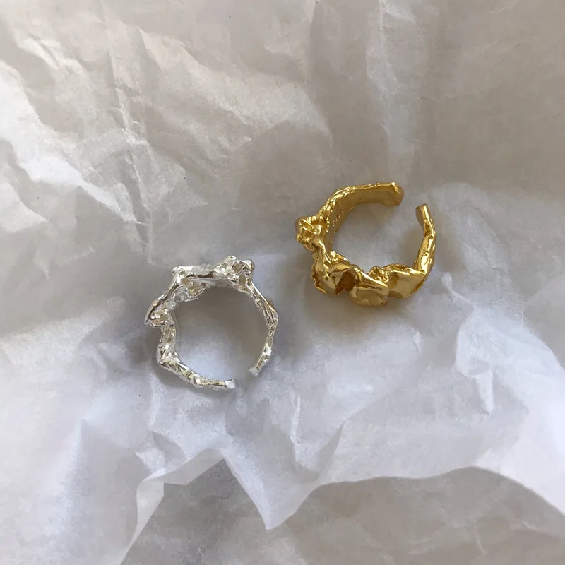 Japanese And Korean Wrinkled Irregular Index Finger Opening Adjustable Ring Women's Ring 2021 Trend Circle Fashion Accessories
Japanese And Korean Wrinkled Irregular Index Finger Opening Adjustable Ring Women's Ring 2021 Trend Circle Fashion Accessories