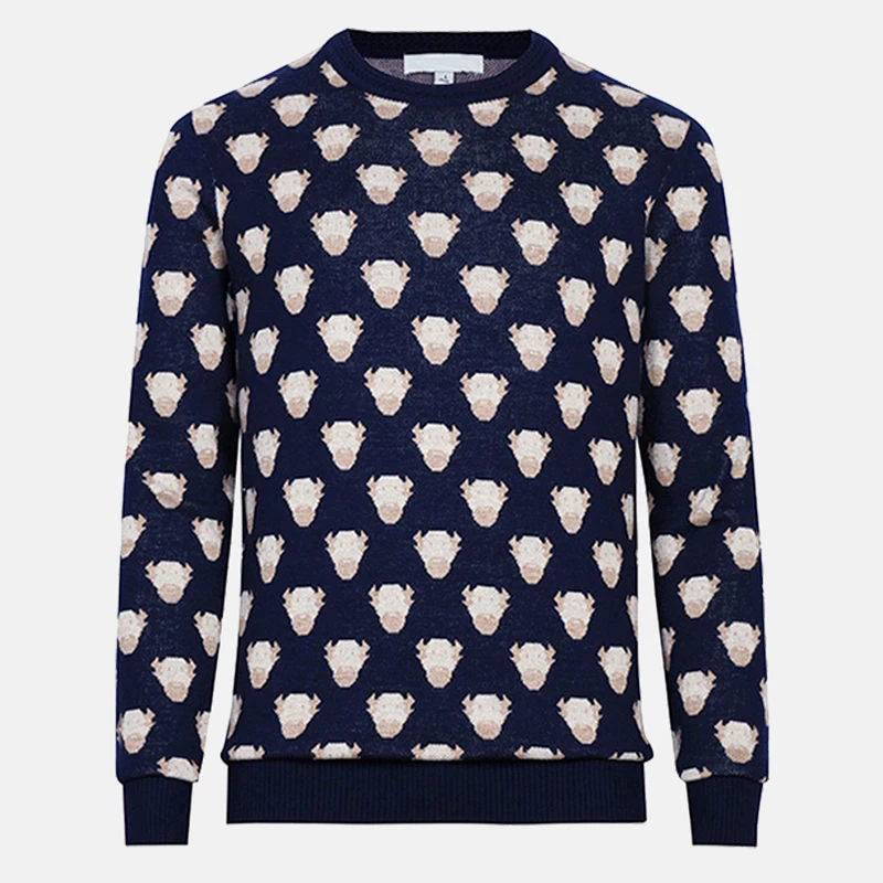 Harajuku Korean Style Men Knitted Sweater New Winter Creative Animal Cartoon Printed Jacquard Slim Pullovers Unisex Clothing
Harajuku Korean Style Men Knitted Sweater New Winter Creative Animal Cartoon Printed Jacquard Slim Pullovers Unisex Clothing