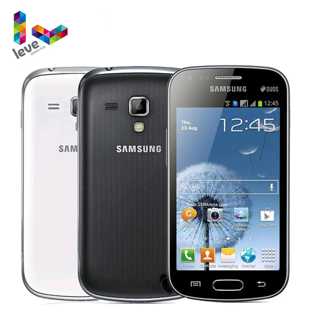 

Original GT-S7562 Dual SIM Samsung Galaxy S Duos Unlocked 3G Mobile Phone 4GB Rom Wifi 4.0" 5MP Refurbished Android Smartphone