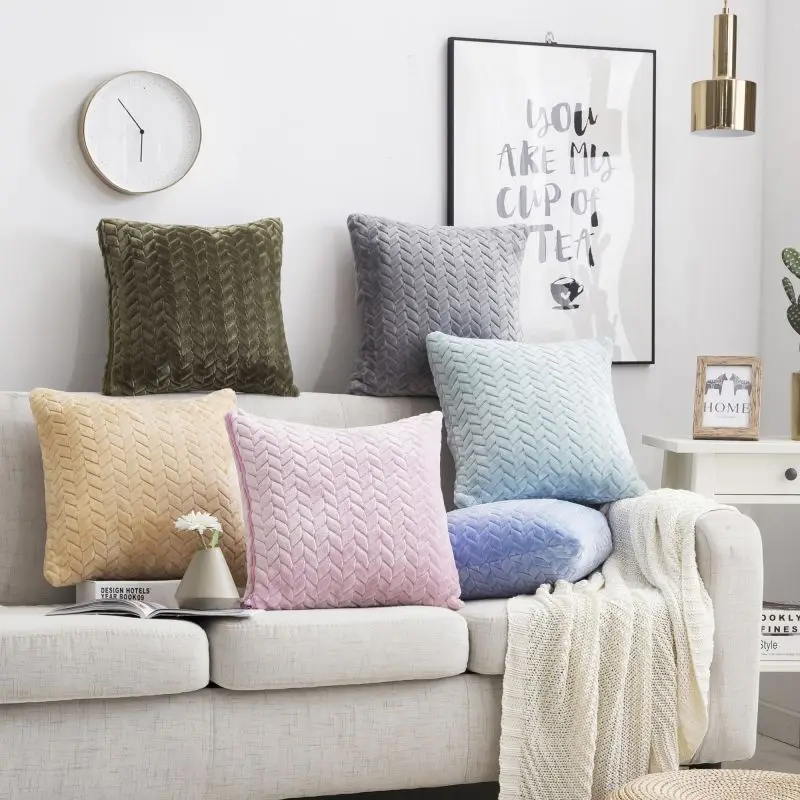 Plush Cushion Cover 43*43cm Decorative Pillows Home Decor Velvet Pillow Case For Living Room Sofa Living Room Pillow Cover
Plush Cushion Cover 43*43cm Decorative Pillows Home Decor Velvet Pillow Case For Living Room Sofa Living Room Pillow Cover