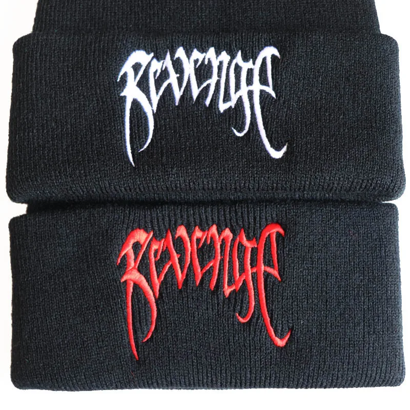 Black Knitted Hats Wool Keep Warm Embroidery Cap for Men Women Autumn Winter Cap 1Pcs Revenge Beanie Hat
Black Knitted Hats Wool Keep Warm Embroidery Cap for Men Women Autumn Winter Cap 1Pcs Revenge Beanie Hat