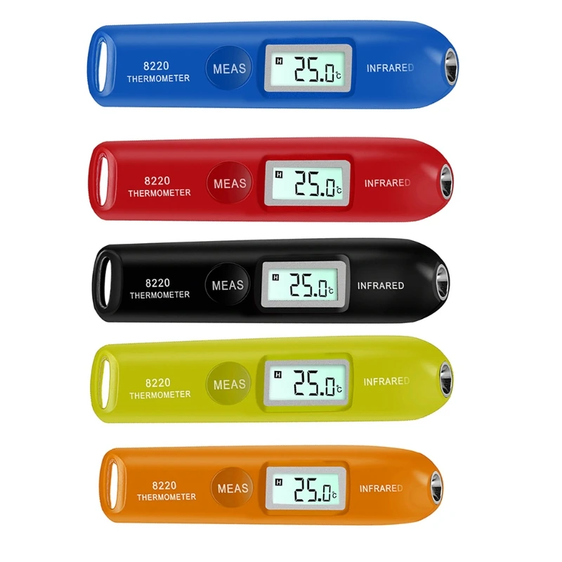 Food Cooking Infrared Thermometer Mini Handheld Portable Digital Electronic Handheld Portable Pocket temperature Pen Thermometer
Food Cooking Infrared Thermometer Mini Handheld Portable Digital Electronic Handheld Portable Pocket temperature Pen Thermometer