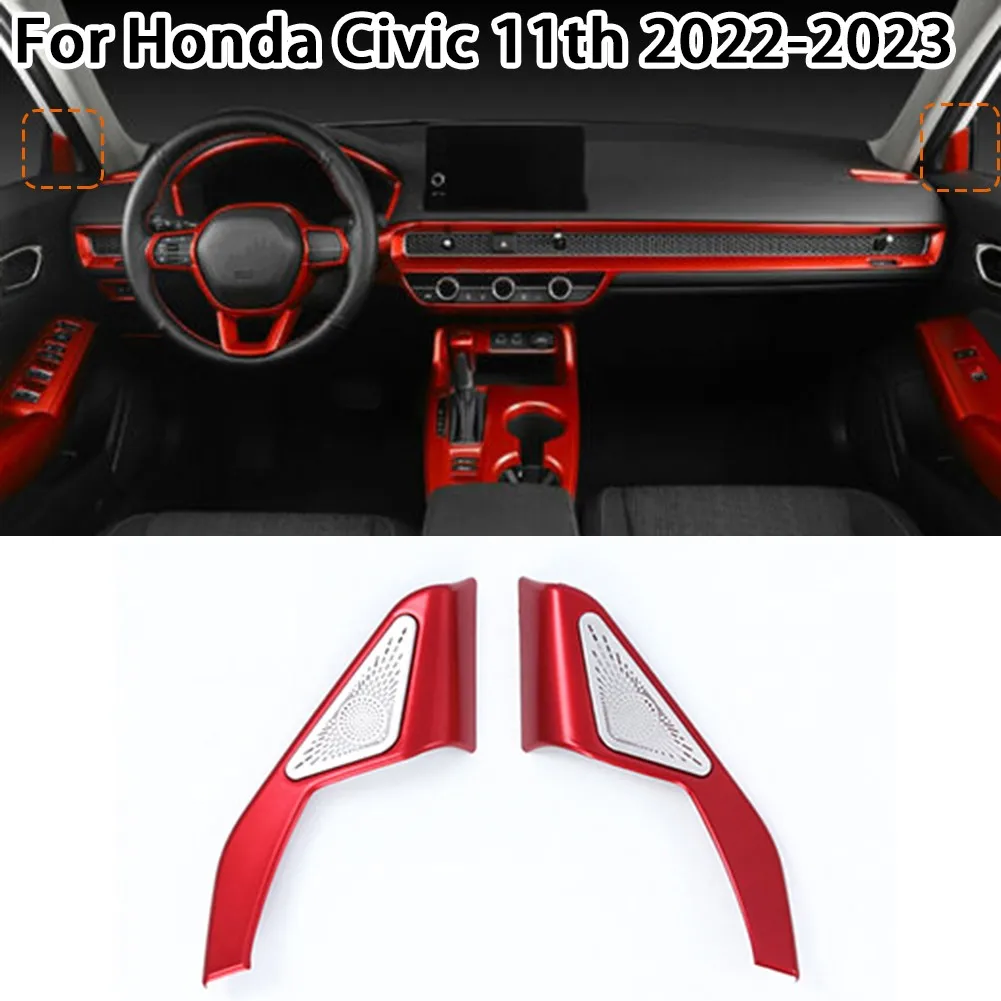 Glossy Red A Post Front Triangle Cover Trim 2pcs For Honda Civic 11th 2022-2023 Car Accessories Interior Decoration
Glossy Red A Post Front Triangle Cover Trim 2pcs For Honda Civic 11th 2022-2023 Car Accessories Interior Decoration