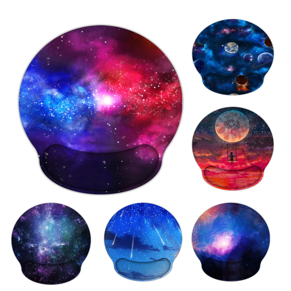 Mouse Pad Wrist Support Wrist Rest Galaxy Mouse Pads with Non-Slip Rubber Base for Home Office Working Studying
Mouse Pad Wrist Support Wrist Rest Galaxy Mouse Pads with Non-Slip Rubber Base for Home Office Working Studying