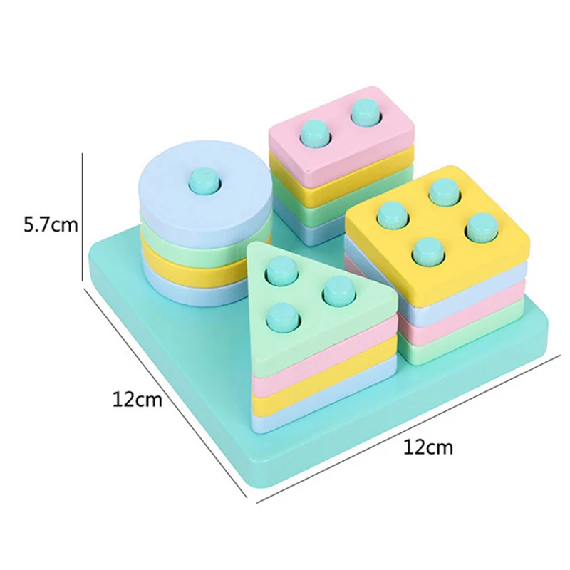 DIY Wooden Puzzle Toys Building Blocks Geometric Shape Matching Matching Board Colorful Toys Gifts for Kids
DIY Wooden Puzzle Toys Building Blocks Geometric Shape Matching Matching Board Colorful Toys Gifts for Kids