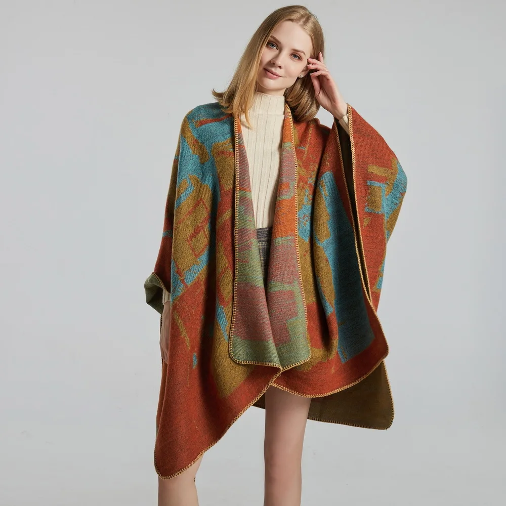Shawls Oversize Pashmina Women Artificial Cashmere Mujer Bufanda Echarpes 2021 New Tippet Muffler Thick Jacquard Cape Mantilla
Shawls Oversize Pashmina Women Artificial Cashmere Mujer Bufanda Echarpes 2021 New Tippet Muffler Thick Jacquard Cape Mantilla