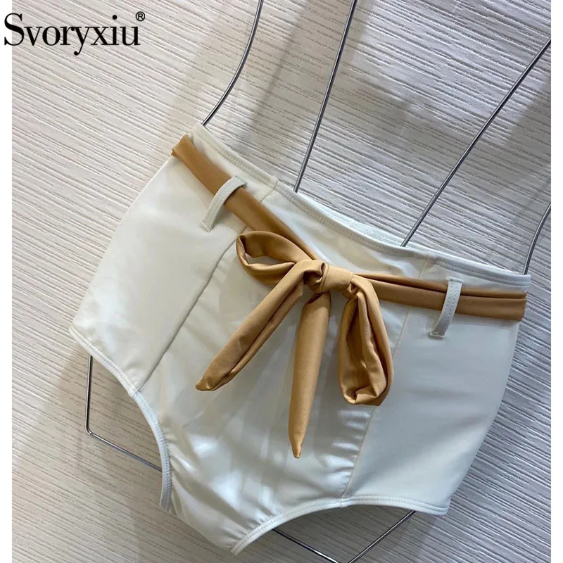 Svoryxiu High Waist Bikinis Two-Pieces Women's Corset + Shorts Sexy Summer Swimwear Bathing Suit 2021 New Designer
Svoryxiu High Waist Bikinis Two-Pieces Women's Corset + Shorts Sexy Summer Swimwear Bathing Suit 2021 New Designer