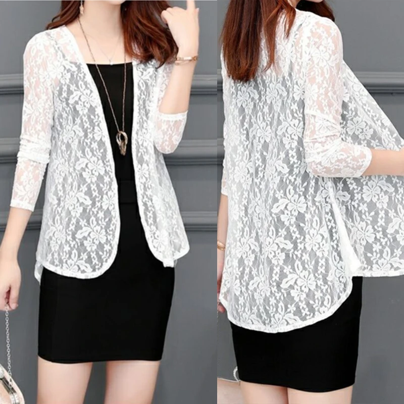 Women Blous Summer Kimono Tops Fashion Woman Blouses White Lace Blouse Shirt Long Sleeve Women Shirts Blusas Femininas
Women Blous Summer Kimono Tops Fashion Woman Blouses White Lace Blouse Shirt Long Sleeve Women Shirts Blusas Femininas