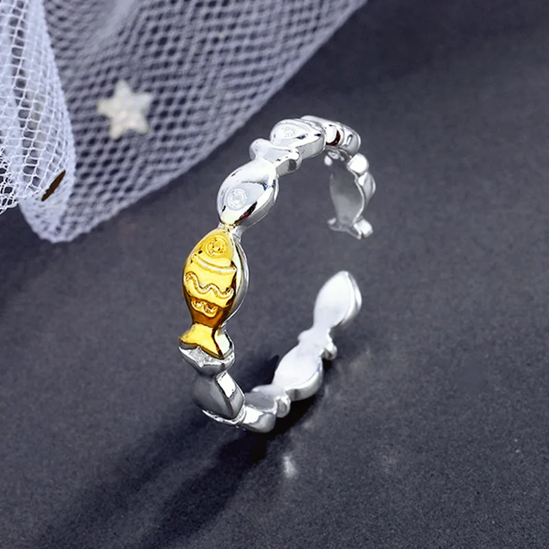 2021 Retro Multiple Mini Fish Rings for Women Men Cute Fish Animal Ring Adjustable Open Ring Birthday Gift Fashion Jewelry
2021 Retro Multiple Mini Fish Rings for Women Men Cute Fish Animal Ring Adjustable Open Ring Birthday Gift Fashion Jewelry