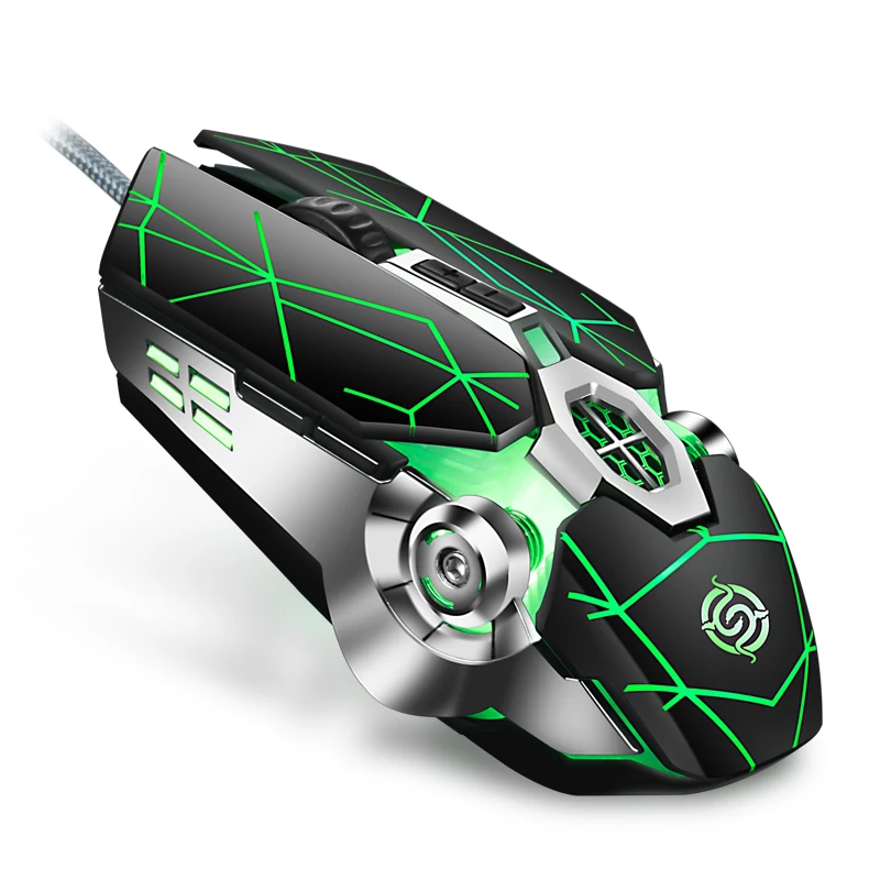 Q7 Gaming Mouse USB Braided Wired Gamer RGB Mice Professional Optical Ergonomics Mice Adjustable 4000 DPI Macro Programming
Q7 Gaming Mouse USB Braided Wired Gamer RGB Mice Professional Optical Ergonomics Mice Adjustable 4000 DPI Macro Programming
