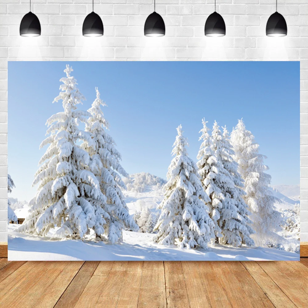 Laeacco Winter White Forest Christmas Tree Mountain Landscape Photo Photography Backdrop Photo Background For Photo Studio
Laeacco Winter White Forest Christmas Tree Mountain Landscape Photo Photography Backdrop Photo Background For Photo Studio