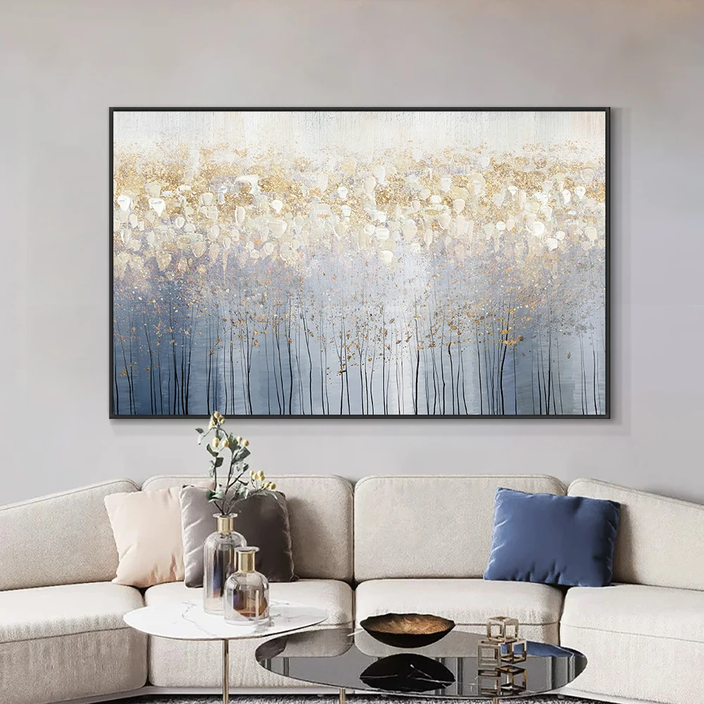 100% Handpainted Abstract Golden Oil Paintings On Canvas Modern Landscape Picture Luxury Wall Art for Home Livingroom Decoration
100% Handpainted Abstract Golden Oil Paintings On Canvas Modern Landscape Picture Luxury Wall Art for Home Livingroom Decoration