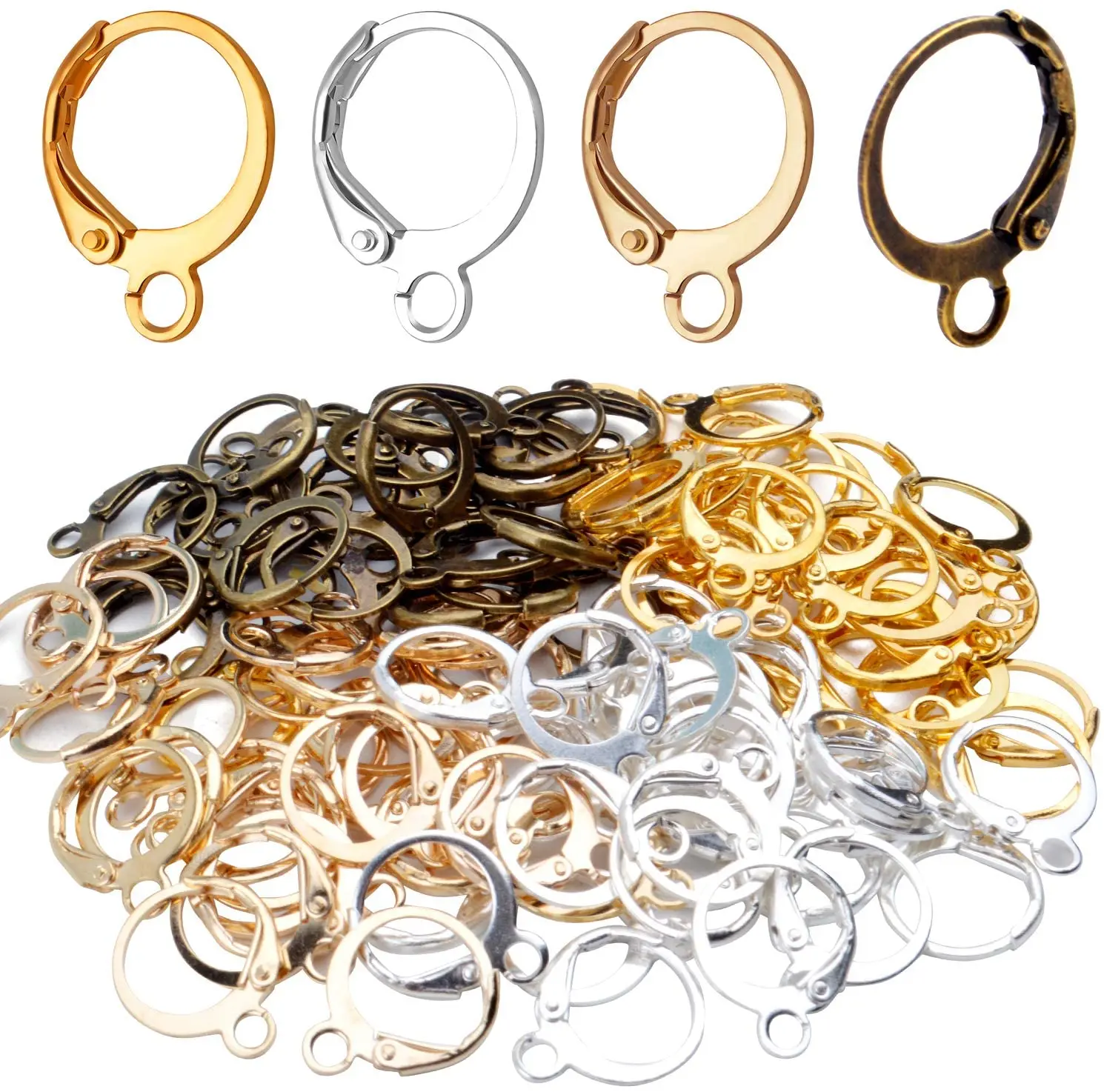 10 Pcs/lot 15x12mm Stainless Steel Diy French Earring Hooks Wire Settings Base Hoops Earrings Accessories For Jewelry Making
10 Pcs/lot 15x12mm Stainless Steel Diy French Earring Hooks Wire Settings Base Hoops Earrings Accessories For Jewelry Making