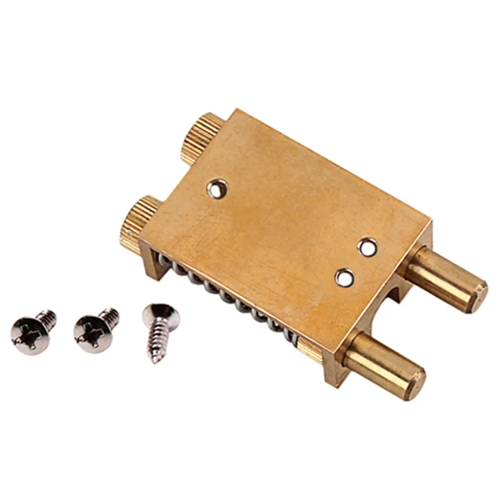 Brass Tremsetter Bridge Tremolo System Spring Stabilizer For ST Electric Guitar Bridge Tremolo Stabilizer With Screw Accessories
Brass Tremsetter Bridge Tremolo System Spring Stabilizer For ST Electric Guitar Bridge Tremolo Stabilizer With Screw Accessories
