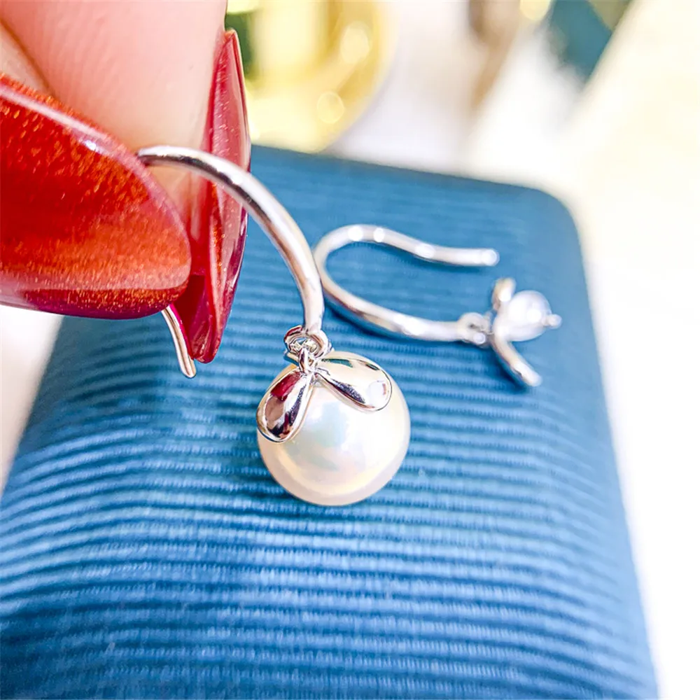 925 Sterling Silver Plating Earrings Pearl Earrings Accessories Findings Earrings Jewelry Parts Fittings Mountings DIY Girl Gift
925 Sterling Silver Plating Earrings Pearl Earrings Accessories Findings Earrings Jewelry Parts Fittings Mountings DIY Girl Gift