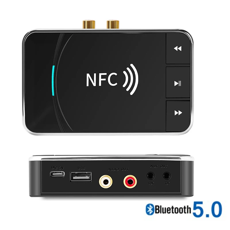 NFC 5,0 Bluetooth приемник A2DP AUX 3,5 мм RCA разъем USB интеллектуального воспроизведения стерео аудио Беспроводной адаптер ключ для автомобиля Kit Динами...
NFC 5,0 Bluetooth приемник A2DP AUX 3,5 мм RCA разъем USB интеллектуального воспроизведения стерео аудио Беспроводной адаптер ключ для автомобиля Kit Динами...