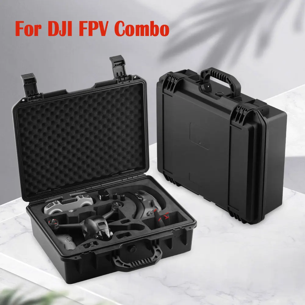 Waterproof Storage Box Suitcase Box Hard Case Travel For DJI FPV Combo Drone Accessoires Large Capcity Profesional Carrying Bag
Waterproof Storage Box Suitcase Box Hard Case Travel For DJI FPV Combo Drone Accessoires Large Capcity Profesional Carrying Bag