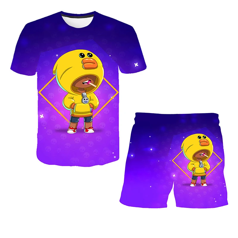 Summer children's 3D suit, children's Polyester Short Sleeve T-Shirt + casual children's wear, fashion casual suit, 4t-14t
Summer children's 3D suit, children's Polyester Short Sleeve T-Shirt + casual children's wear, fashion casual suit, 4t-14t