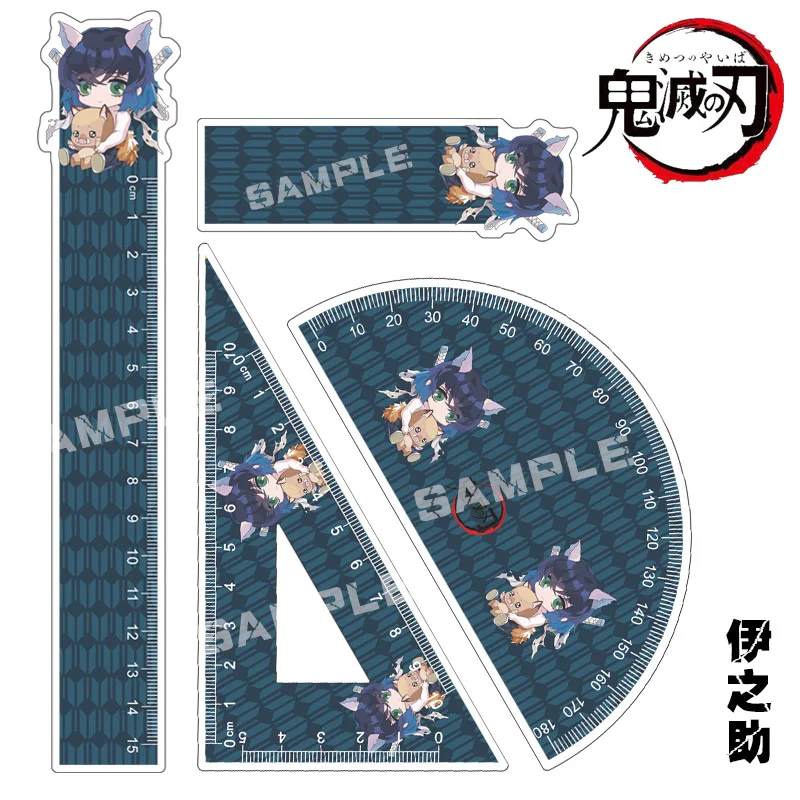 Demon Slayer Rulers Set Triangular Ruler Straight Ruler Protractor Kochou Shinobu Tanjirou Drafting Supplies School Supplies
Demon Slayer Rulers Set Triangular Ruler Straight Ruler Protractor Kochou Shinobu Tanjirou Drafting Supplies School Supplies