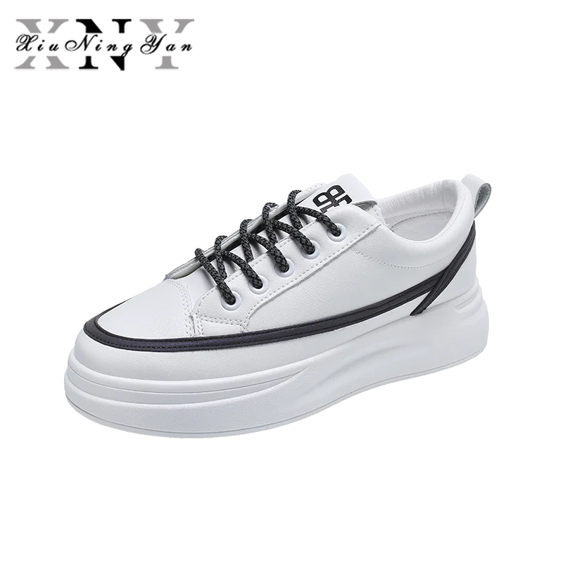 XIUNINGYAN Women Sneakers Ladies White Shoes Walking Running Shoes Outdoor Flat Shoe Pu Leather Casual Flats Sneakers for Woman
XIUNINGYAN Women Sneakers Ladies White Shoes Walking Running Shoes Outdoor Flat Shoe Pu Leather Casual Flats Sneakers for Woman