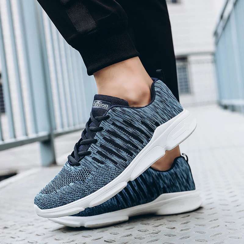 Mens Trainers Sports Sneakers Sneakers-men's Casual Shoes Men Fashion Light Breathable Sapato Solid White Knitting
Mens Trainers Sports Sneakers Sneakers-men's Casual Shoes Men Fashion Light Breathable Sapato Solid White Knitting