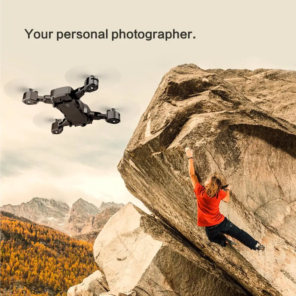 S16 WIFI FPV Long Battery RC Drone Wide Angle Selfie Quadcopter High Definition Helicopter Altitude Toys