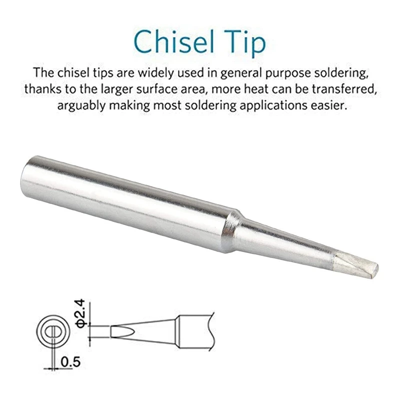 5Pcs ST Series Soldering Tip for Weller WLC100, WP25, WP30, SP40L,SP40N and WP35 Irons Tips
5Pcs ST Series Soldering Tip for Weller WLC100, WP25, WP30, SP40L,SP40N and WP35 Irons Tips