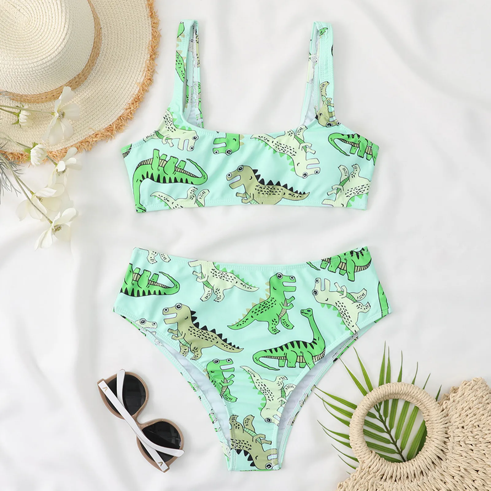 Sexy Twist Tank High-waist Bikini Sets Swimwear Women Cute Dinosaur Print Swimsuits Bathing Suit Women Sexy Mini Bathing Suit&8
Sexy Twist Tank High-waist Bikini Sets Swimwear Women Cute Dinosaur Print Swimsuits Bathing Suit Women Sexy Mini Bathing Suit&8