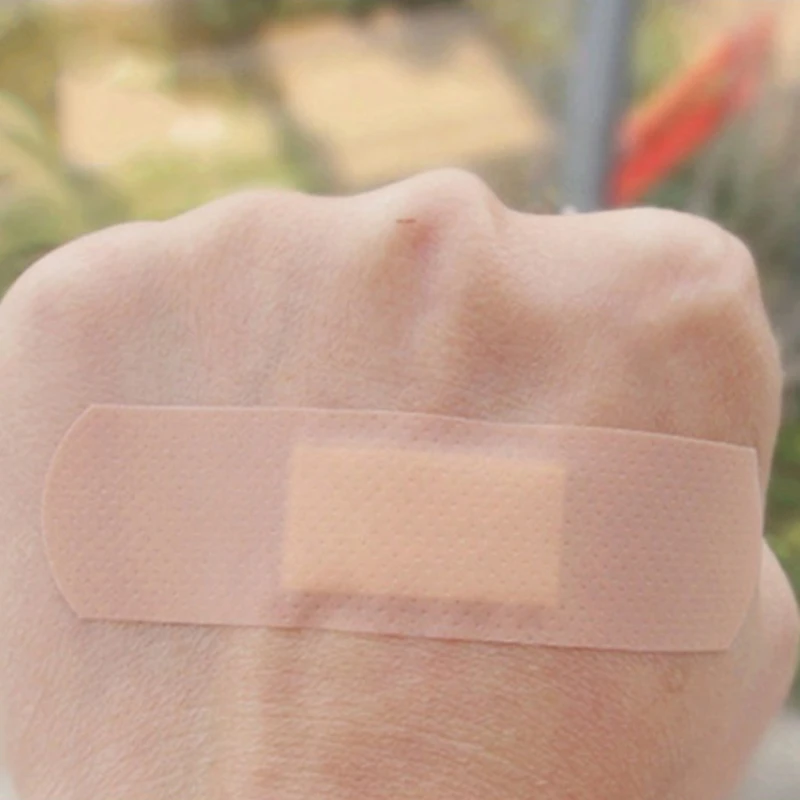 100Pcs Flexible Adhesive Bandages for Wound Care and First Aid, All One Size,Great Performance 
100Pcs Flexible Adhesive Bandages for Wound Care and First Aid, All One Size,Great Performance