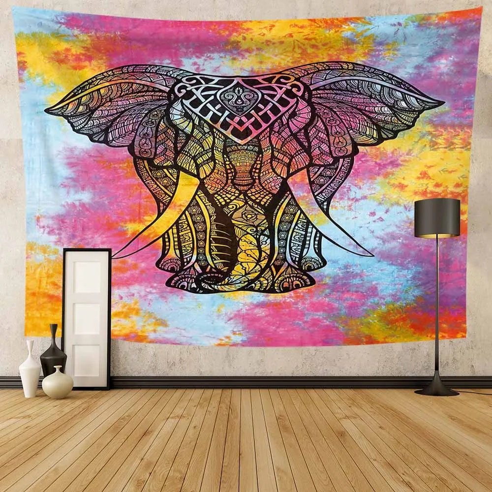Abstract Tye Dye Tapestry Comics Elephant Printed Wall Hanging Tapestries Oil Painting Wall Cloth Beach Towel Dorm Home Decor
Abstract Tye Dye Tapestry Comics Elephant Printed Wall Hanging Tapestries Oil Painting Wall Cloth Beach Towel Dorm Home Decor