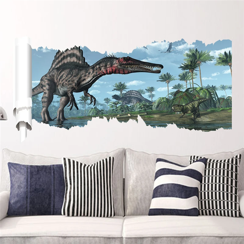 Wall Stickers 3d Dinosaur for Kids Room Bedroom Home Decoration Jurassic Period Animal Mural Art Diy Safari Decal Pvc Poster
Wall Stickers 3d Dinosaur for Kids Room Bedroom Home Decoration Jurassic Period Animal Mural Art Diy Safari Decal Pvc Poster