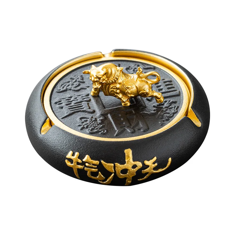 Coarse Pottery Ashtray with Cover Personal Creativity Home Living Room Office Tea Table Decoration Festival Gift
Coarse Pottery Ashtray with Cover Personal Creativity Home Living Room Office Tea Table Decoration Festival Gift