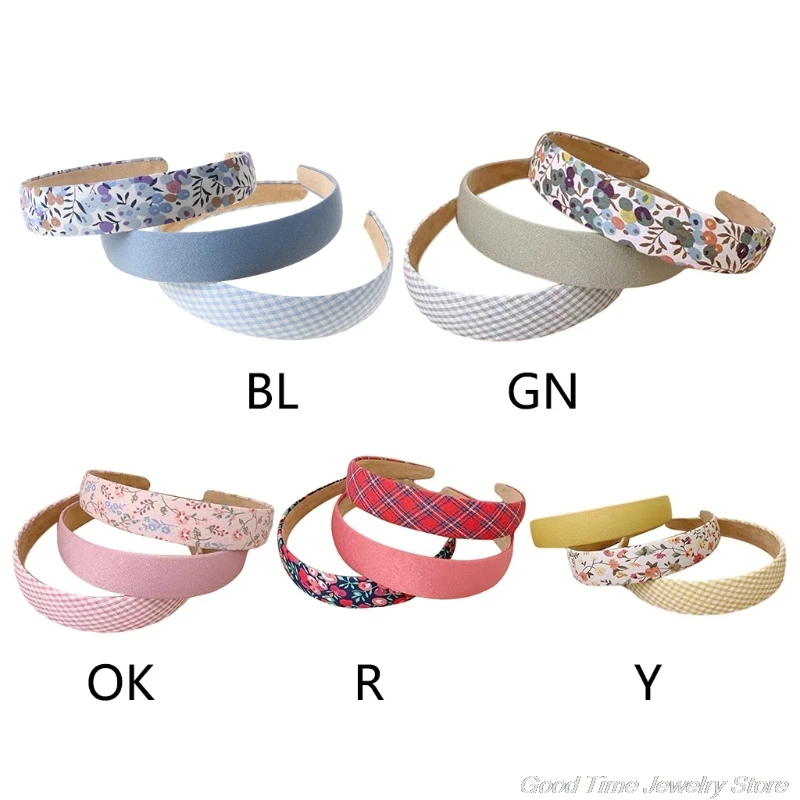 3Pcs Korean Women Romantic Wide Headband Vintage Pastoral Floral Plaid Solid Bandana Elegant Beach Vacation Hair Hoop A20 21
3Pcs Korean Women Romantic Wide Headband Vintage Pastoral Floral Plaid Solid Bandana Elegant Beach Vacation Hair Hoop A20 21