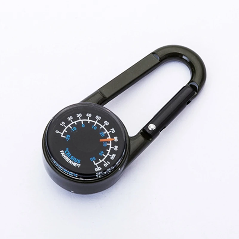 Camping Climbing Hiking 3-in-1 Compass Carabiner Thermometer Snap Hook Keychain Outdoor Survival Tools D5QD
Camping Climbing Hiking 3-in-1 Compass Carabiner Thermometer Snap Hook Keychain Outdoor Survival Tools D5QD