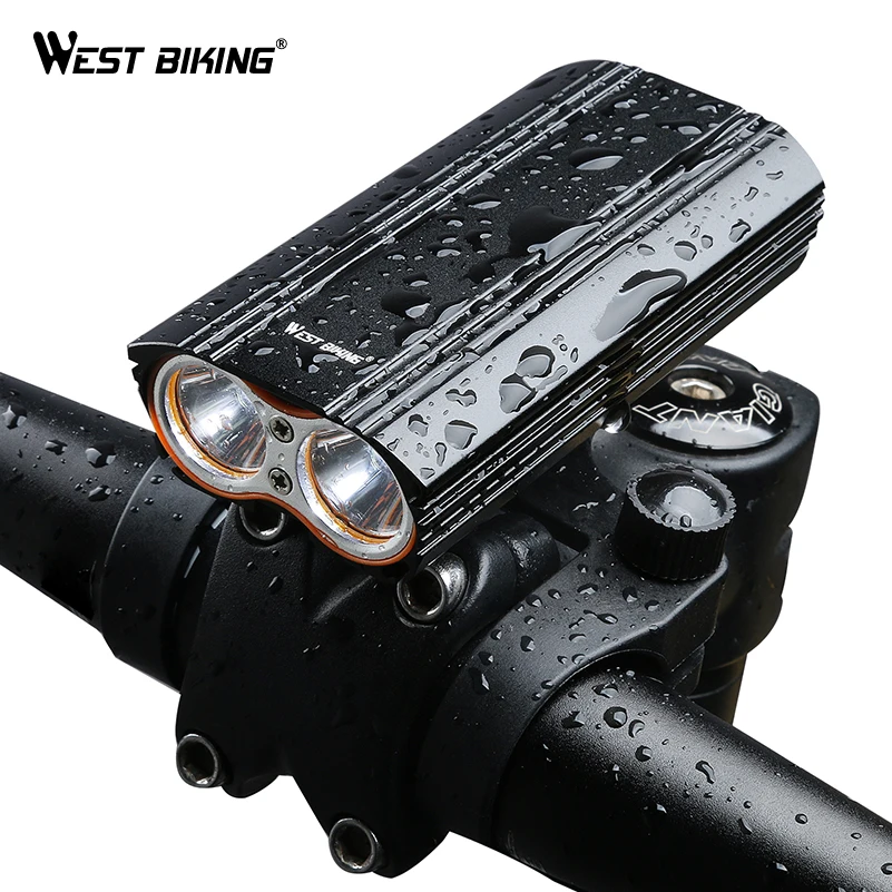 Велосипесветильник онарь WEST BIKING, макс. 2000 лм, 2 светодиодных фонаря, встроенный аккумулятор 6000 мА · ч + 2 крепления на руль, велосипедный фонар...
Велосипесветильник онарь WEST BIKING, макс. 2000 лм, 2 светодиодных фонаря, встроенный аккумулятор 6000 мА · ч + 2 крепления на руль, велосипедный фонар...