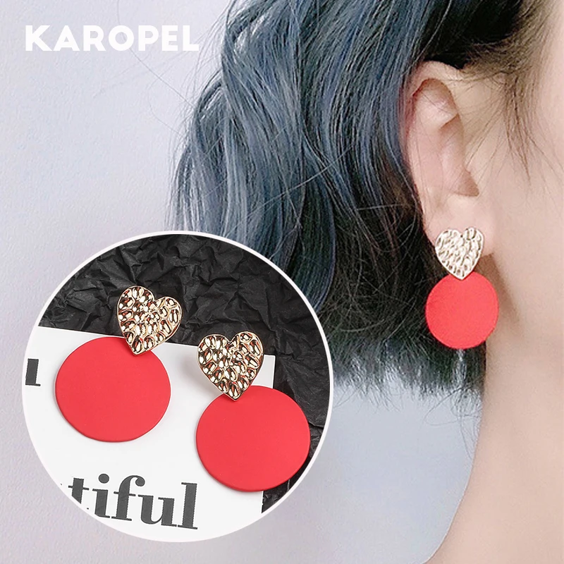 2021 New Lucky Red Round Stud Earrings For Women Love Heart Shape Statement Earring Girl Wedding New Year Jewelry
2021 New Lucky Red Round Stud Earrings For Women Love Heart Shape Statement Earring Girl Wedding New Year Jewelry