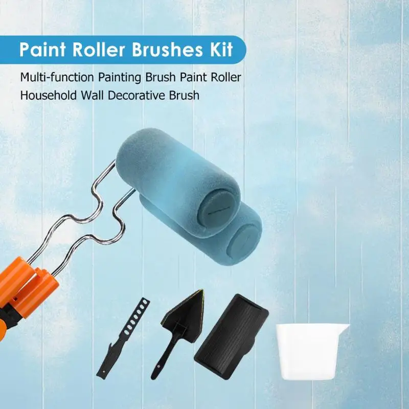 Multi-function Painting Brush Paint Roller Household Wall Decorative Painting Brush Kit
Multi-function Painting Brush Paint Roller Household Wall Decorative Painting Brush Kit