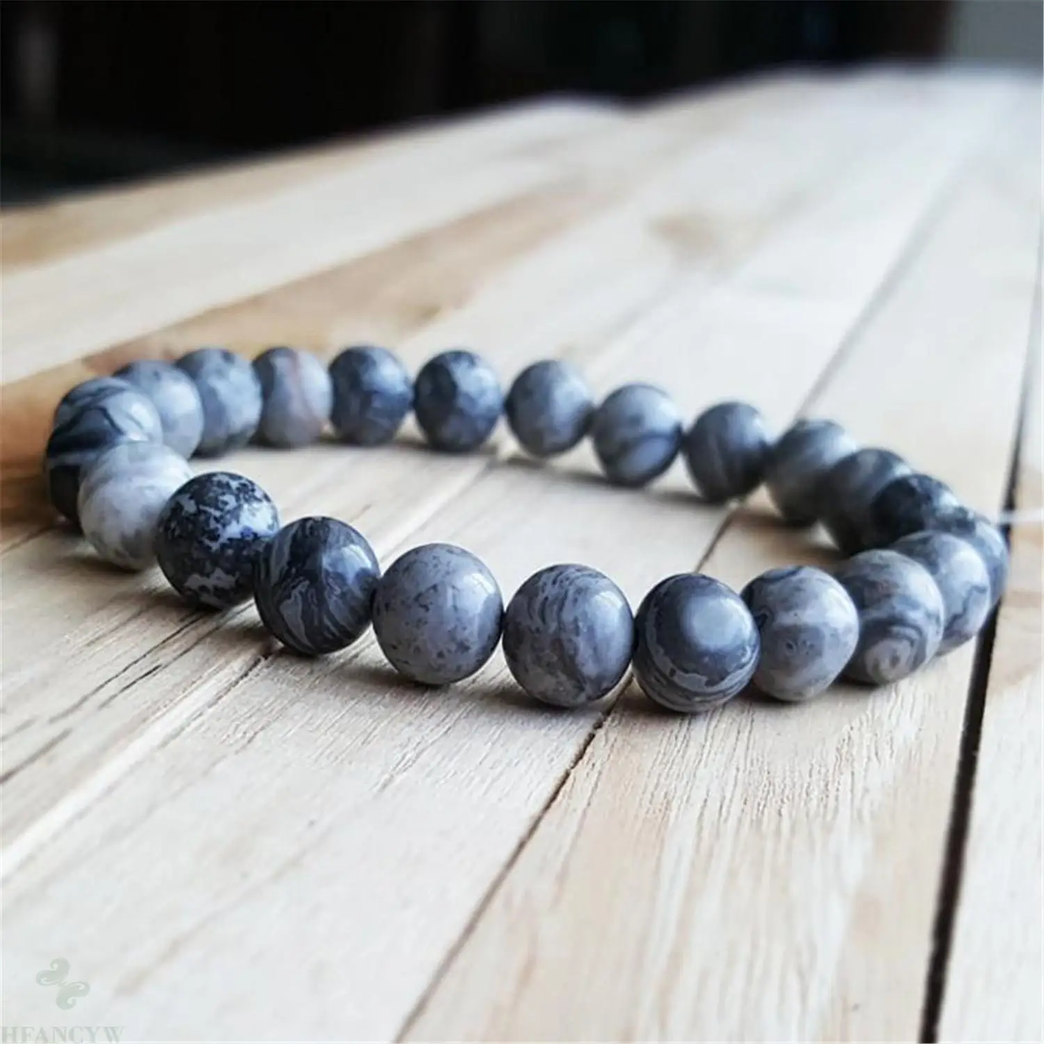 8mm African Jasper Gemstone Handmade Mala Bangle Chain Buddhism Religious Classic Japa Tibetan Prayer
8mm African Jasper Gemstone Handmade Mala Bangle Chain Buddhism Religious Classic Japa Tibetan Prayer