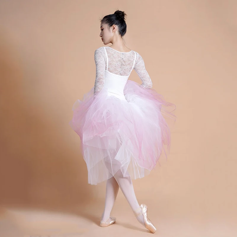 2021 Fairy White Lace Leotards For Women Ballet Dance Costume Long Sleeves Bodysuit Ballet Practice Clothes Tutu Dress Adult
2021 Fairy White Lace Leotards For Women Ballet Dance Costume Long Sleeves Bodysuit Ballet Practice Clothes Tutu Dress Adult