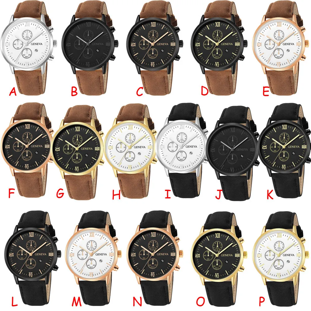 geneva watch men ultra thin man watch Faux Leather Mens Blue Ray Glass Quartz Analog Wristwatch With Calendar mannen horloge 03*
geneva watch men ultra thin man watch Faux Leather Mens Blue Ray Glass Quartz Analog Wristwatch With Calendar mannen horloge 03*