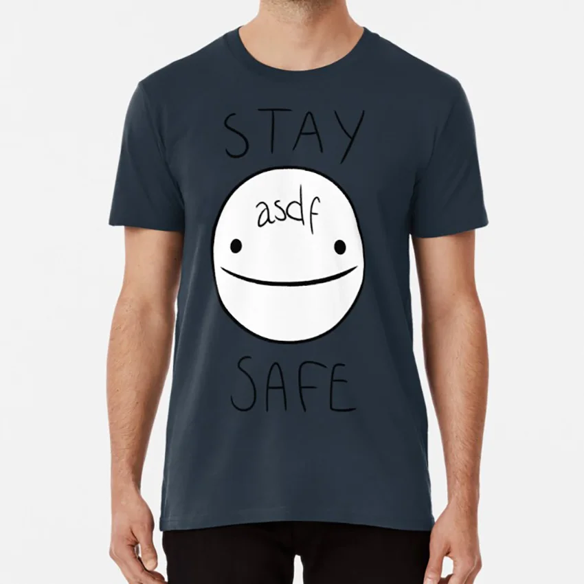 Футболка Eddsworld Stay Safe eddsworld том asdf movie stay safe asdf|Мужские футболки| |