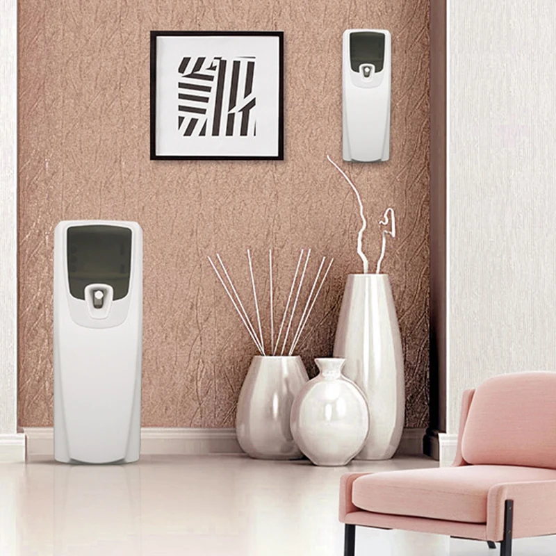 Auto Perfume Dispenser Air Freshener Wall Mounted Hotel Fragrance Machine 300Ml Can for Bathroom Toilet
Auto Perfume Dispenser Air Freshener Wall Mounted Hotel Fragrance Machine 300Ml Can for Bathroom Toilet