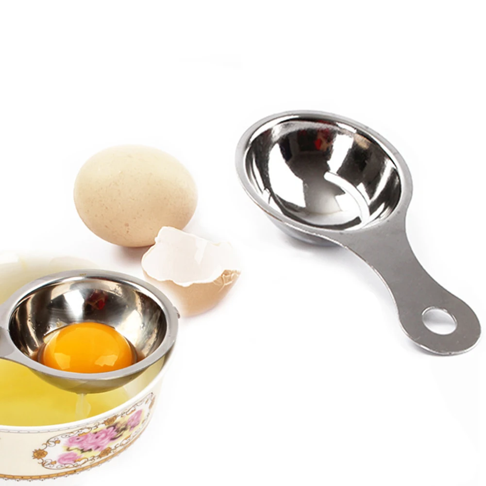 1 stainless steel kitchen egg yolk white separator gadget cooking baking separating funnel spoon kitchen cooking tool
1 stainless steel kitchen egg yolk white separator gadget cooking baking separating funnel spoon kitchen cooking tool