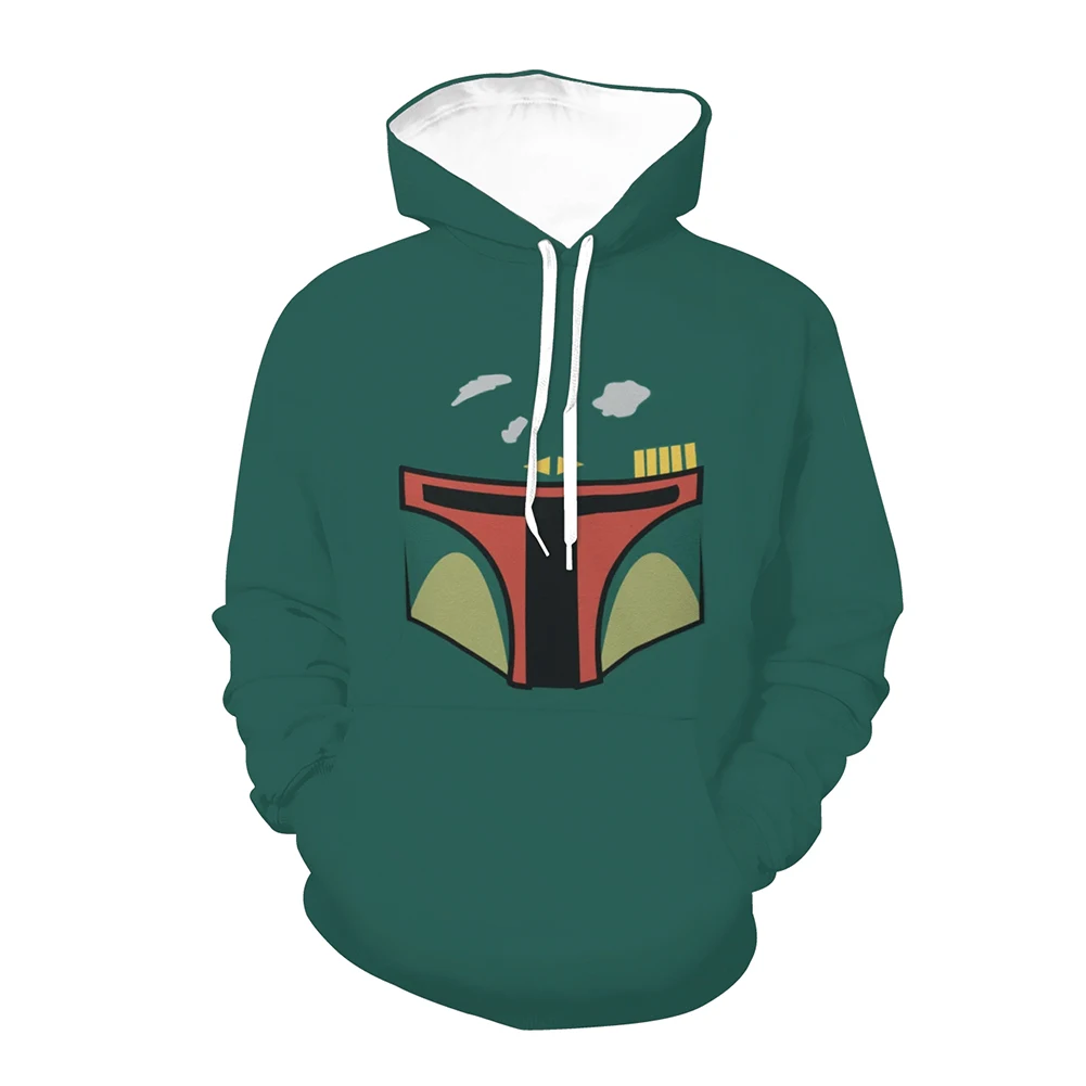 Толстовка Boba Fett для косплея, толстовка с капюшоном с 3D принтом, мужская и женская Повседневная Уличная одежда, пуловер
Толстовка Boba Fett для косплея, толстовка с капюшоном с 3D принтом, мужская и женская Повседневная Уличная одежда, пуловер