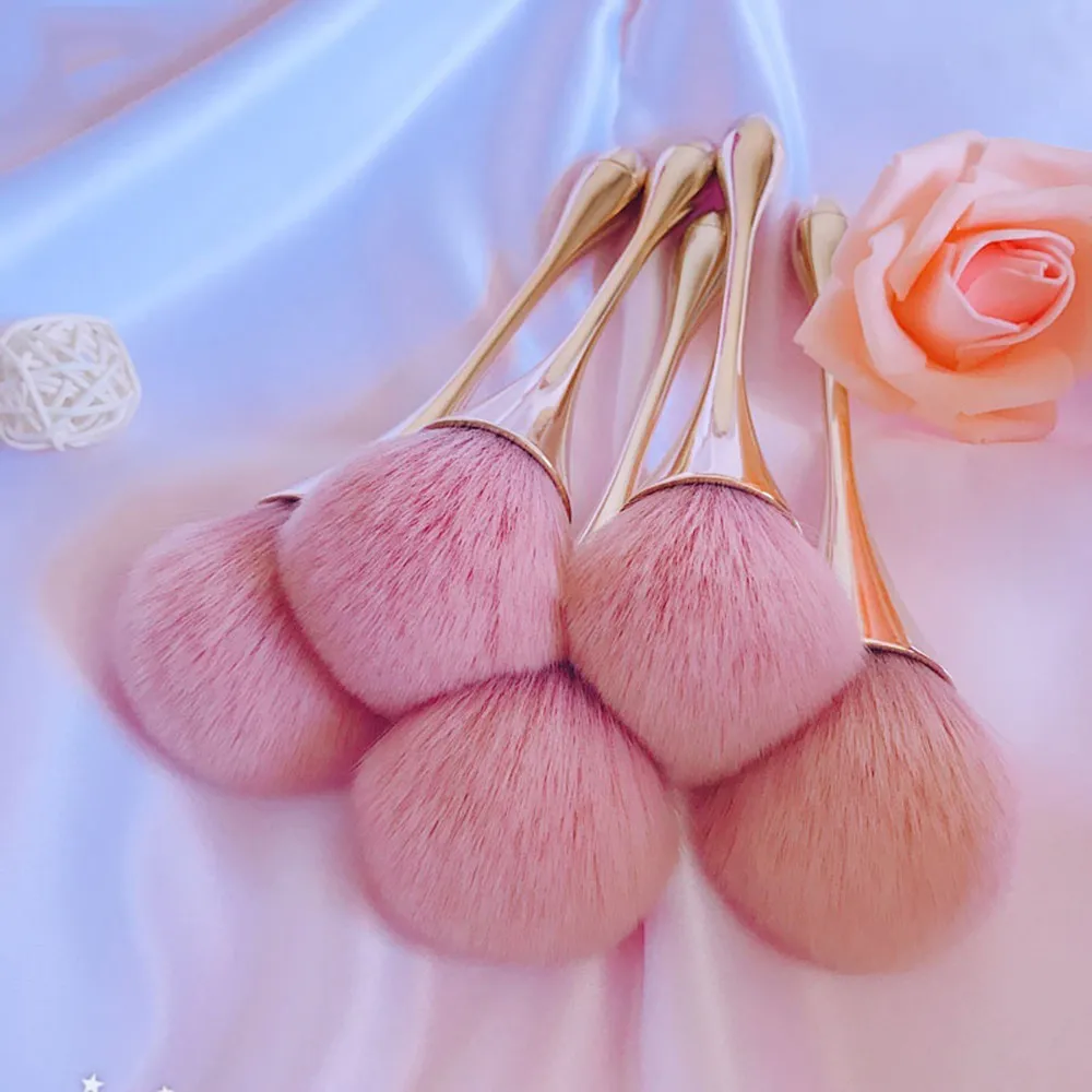 Кисти для макияжа из натуральных волос очиститель кистей инструмент розовая