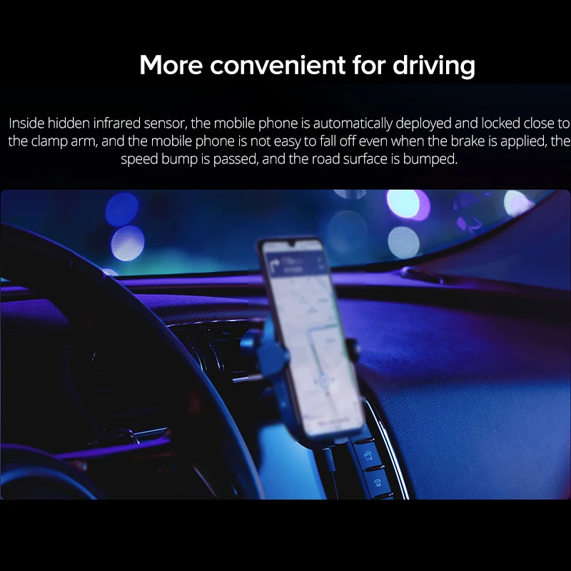Global Version Xiaomi Mi 20W MAX Wireless Car Charger with Intelligent Infrared Sensor Fast Charging Car Phone Holder Smart Home
Global Version Xiaomi Mi 20W MAX Wireless Car Charger with Intelligent Infrared Sensor Fast Charging Car Phone Holder Smart Home