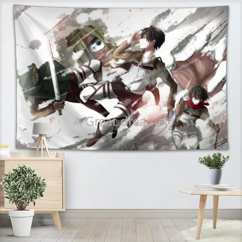 3d Anime Tapestry Attack On Titan Tapestry Wall Hanging Tapestries Custom Tapestry Bedspread Cartoon Blanket Bed Table Cloth
3d Anime Tapestry Attack On Titan Tapestry Wall Hanging Tapestries Custom Tapestry Bedspread Cartoon Blanket Bed Table Cloth